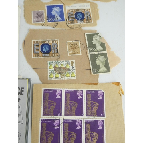 207 - A mixed lot of used postage stamps, Energy Post Office first day cover and more.