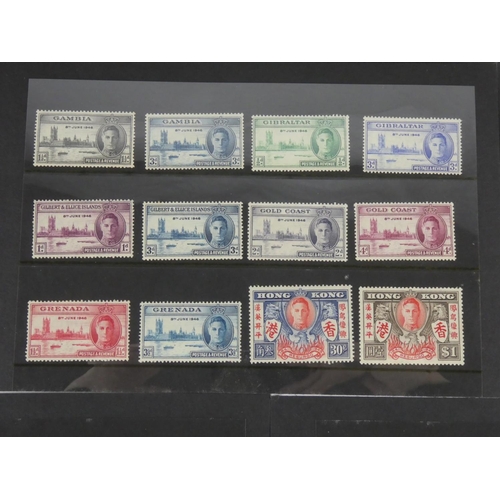 209 - A lot of assorted postage stamps from Antiqua, Jamaica, British Solomon Islands and more.