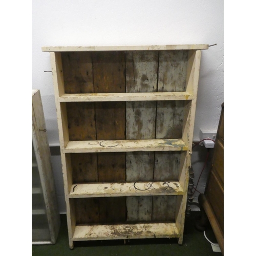 242 - An Irish vernacular wall unit, measuring 28