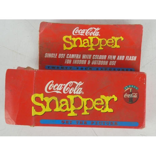 247 - A vintage boxed Coca Cola Snapper camera.