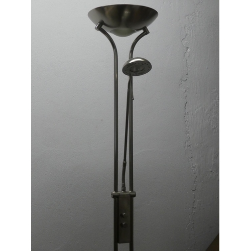 261 - An uplighter/spotlight standard lamp.