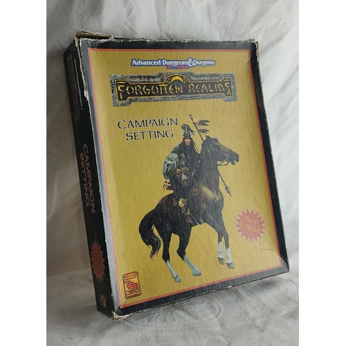 264 - A boxed Advanced Dungeons & Dragons 2nd Edition Forgotten Realms - Campaign Setting.