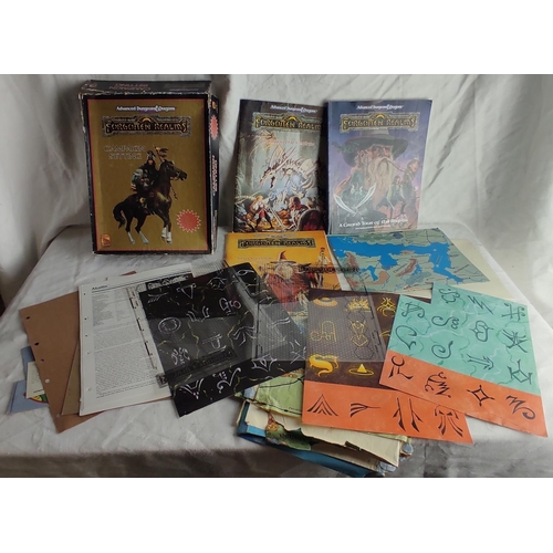 264 - A boxed Advanced Dungeons & Dragons 2nd Edition Forgotten Realms - Campaign Setting.