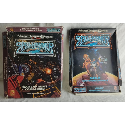 272 - A boxed Advanced Dungeons & Dragons 2nd Edition Spell Jammer A D & D Adventures in Space and War Cap... 