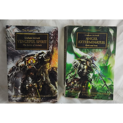 283 - Two books The Horus Heresy 'Angel Exterminatus Flesh and Iron' and 'Vengeful Spirit The Battle of Mo... 