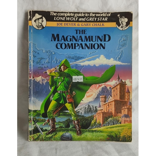 293 - A vintage book 'The Magnamund Companion - the complete guide to the world of Lone Wolf and Grey Star... 