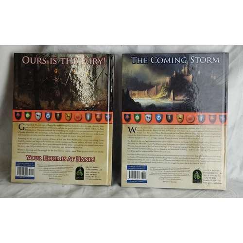 297 - Two hardbacked books 'A Song of Ice and Fire - Campaign Guide and Roleplaying'.