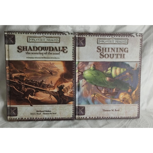 319 - Two Dungeons & Dragons Campaign Supplement & Campaign Accessory Forgotten Realms - Shadowdale the Sc... 