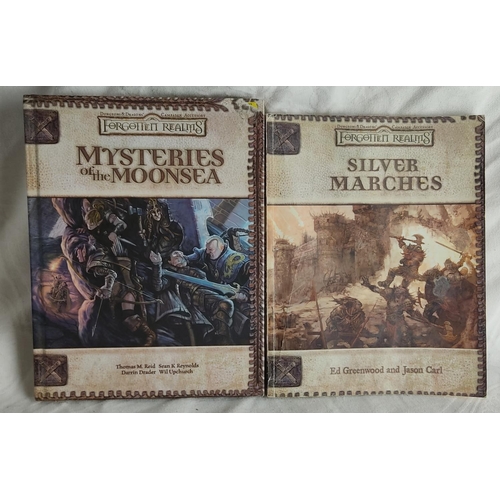 326 - Two Dungeons & Dragons Campaign Accessory Forgotten Realms - Silver Marches and Mysteries of the Moo... 