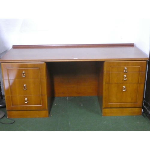 358 - A modern office desk.