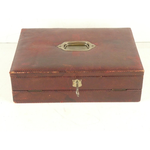 369 - A stunning antique writing box.