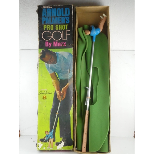 386 - A vintage Arnold Palmers Pro Shot Golf Game, by Marx toys.