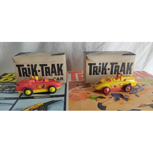 457 - A vintage 'Dare Devil - Trik Trak' racing game in original box.