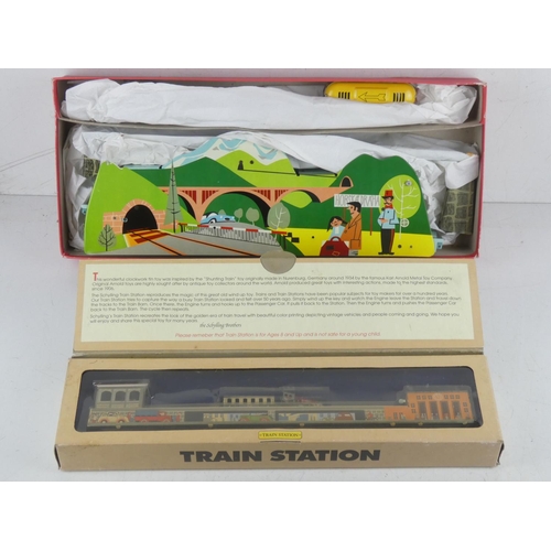 462 - A vintage boxed Bergbahn Mountain Railway set - Sberatelsky model and a boxed limited edition Schyll... 