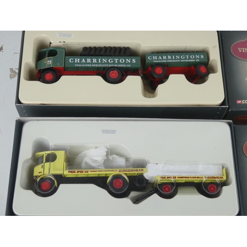 464 - Two boxed Corgi limited edition sets - Celebrating the Golden Age - Vintage Glory of Steam - Sentine... 