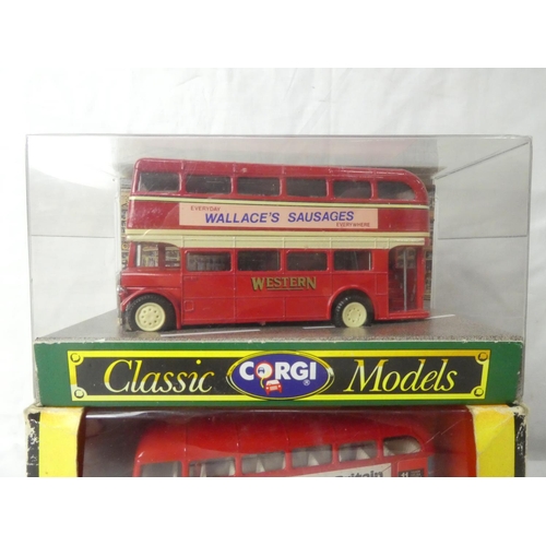 118 - A vintage boxed Corgi 469 Routemaster and another.