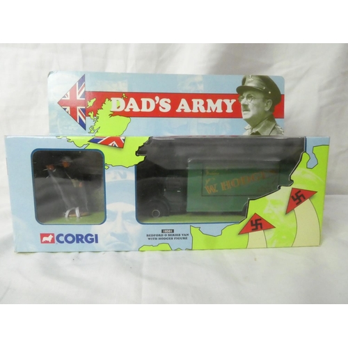 123 - A boxed Corgi 'Dad's Army' - 18501 Bedford O Series van with Hodges figure.