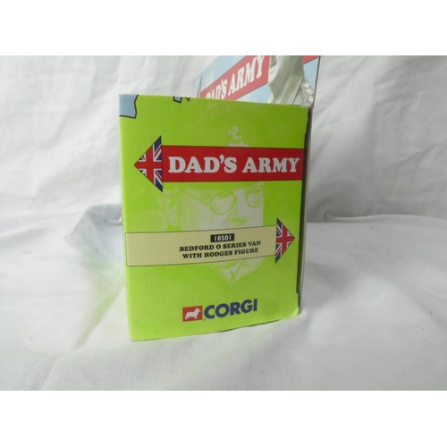 123 - A boxed Corgi 'Dad's Army' - 18501 Bedford O Series van with Hodges figure.