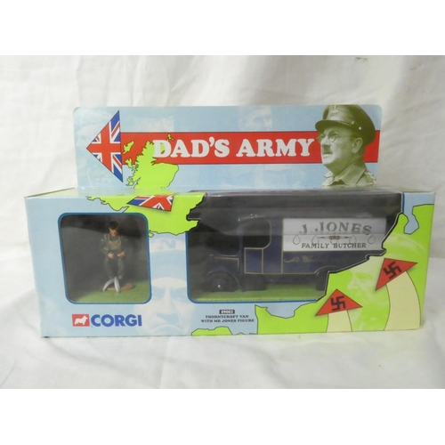 125 - A boxed Corgi 'Dad's Army' - 09002 Thornycroft van with Mr Jones figure.