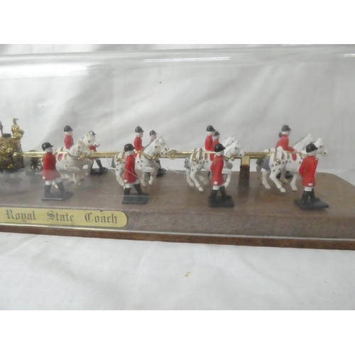 128 - A vintage Crescent Toys 1977 Model - Royal State Procession - Queen Silver Jubilee.