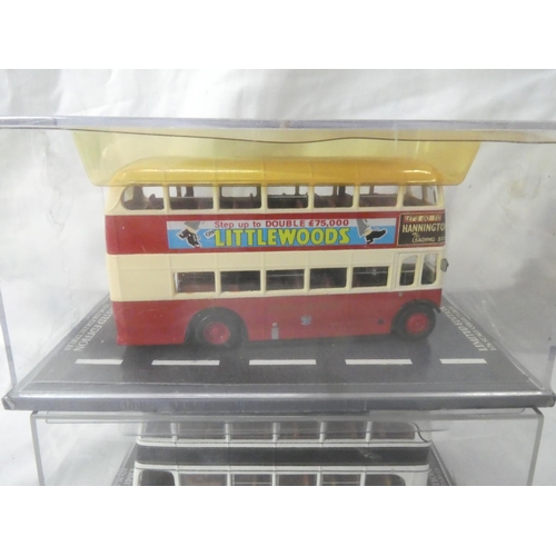 132 - Two cased Corgi limited edition The Original Ominibus buses.