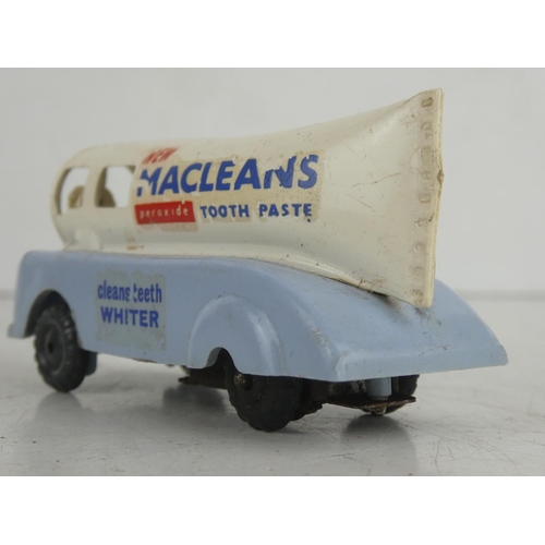 29 - A rare vintage TriAng 'Maclarens Toothpaste' friction car.