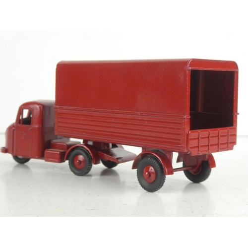 30 - A vintage Budgie diecast Scammell 'Scarab' & semi trailer.