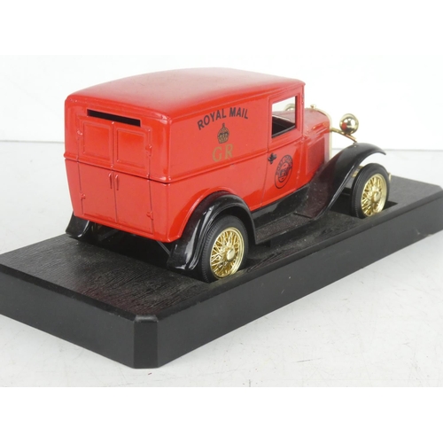 41 - A diecast model of a Ford Model A Post Office van.