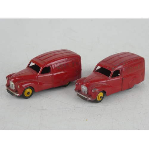 46 - 2 vintage Dinky/ Meccano Ltd Austin 'nestle' vans.