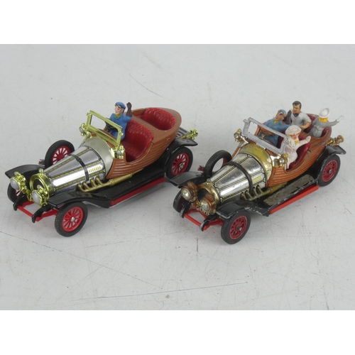 51 - 2 Corgi Diecast Chitty Chitty Bang Bang cars.