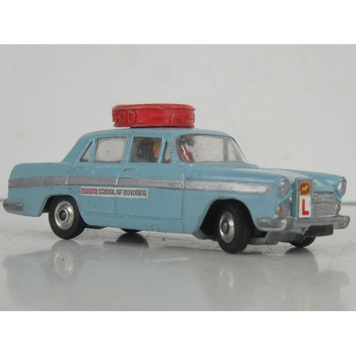 52 - A vintage Corgi Toys Austin A60 'Motor School' diecast car.