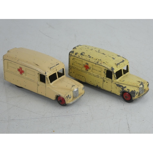 66 - 2 vintage Dinky/ Meccano Ltd Daimler cars.