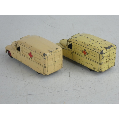 66 - 2 vintage Dinky/ Meccano Ltd Daimler cars.