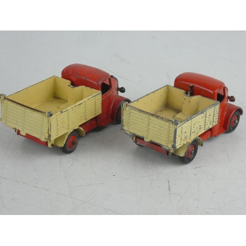 70 - 2 vintage Dinky/ Meccano Ltd Bedford Pick Up Trucks.