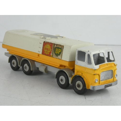 71 - A Dinky Super Toys Shell/ BP Leyland Octopus tanker truck.