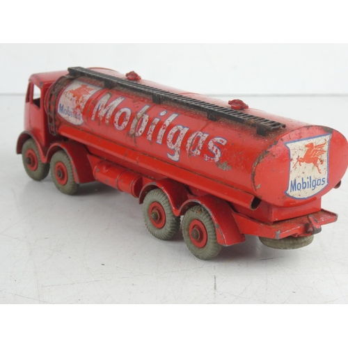 74 - A vintage Dinky Supertoys Foden 'Mobiloil/ Mobilgas' tanker.