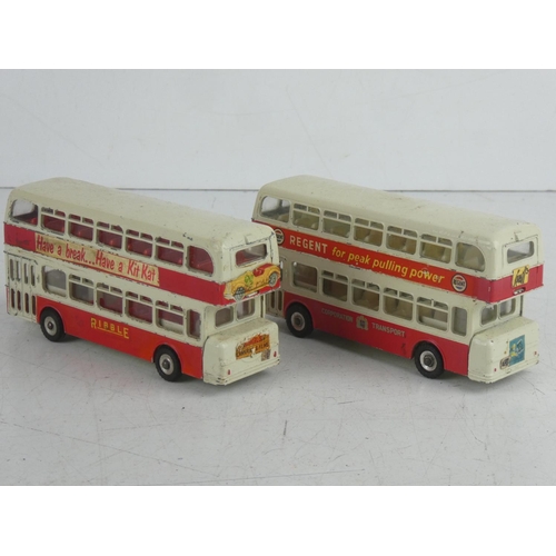 78 - 2 vintage Dinky/ Meccano Ltd Atlantean Buses.