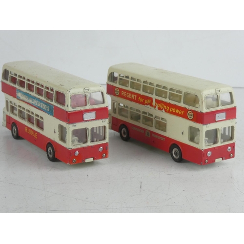 78 - 2 vintage Dinky/ Meccano Ltd Atlantean Buses.