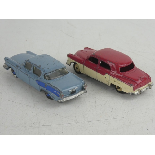 81 - 2 vintage Dinky/ Meccano cars to include Studebaker & Studebaker President.