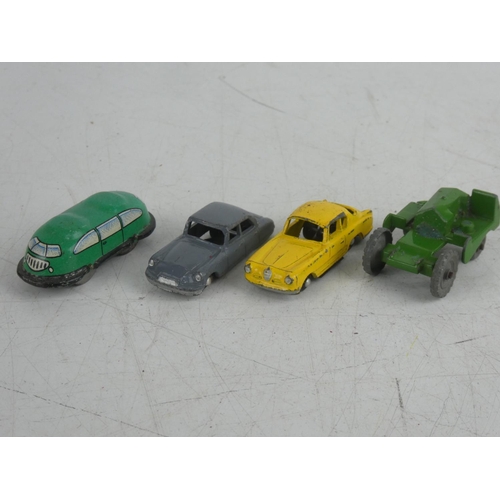 83 - 4 vintage miniature cars.