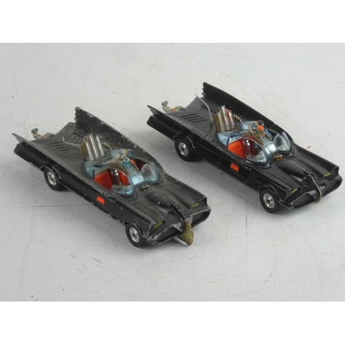 93 - 2 Corgi diecast Batmobiles.