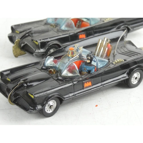 93 - 2 Corgi diecast Batmobiles.