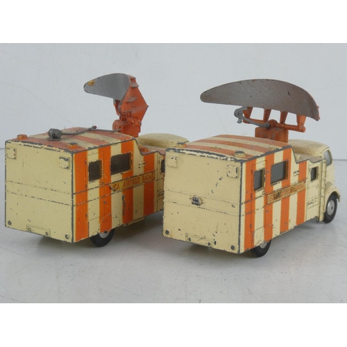 506 - Two vintage Corgi Toys 'Karrier Gamecock'.