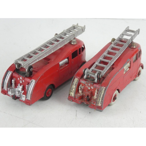 508 - 2 vintage Dinky Toys fire engines.