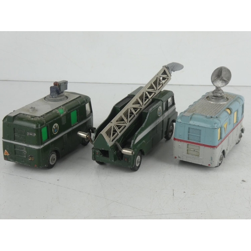 513 - A vintage Dinky Supertoys 'Transmitter Van'. 'TV Roving Eye' and 'TV Extending Mast' vehicle.