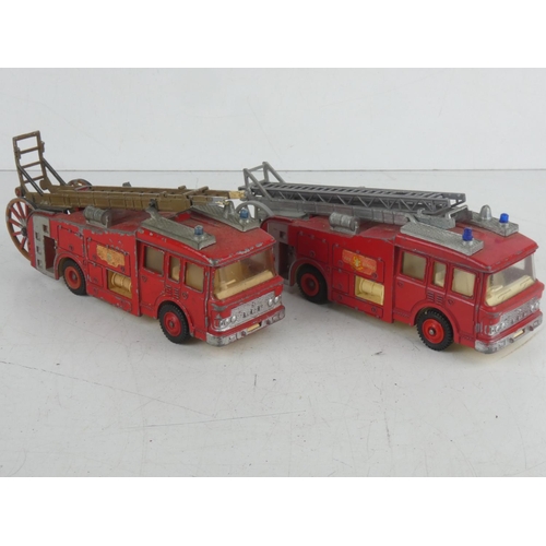 514 - Two Dinky Toys ERF Fire Tender engines.