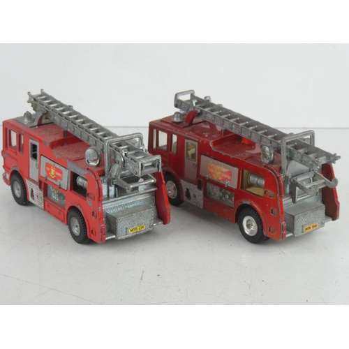 515 - Two Dinky Toys 'Merryweather Marquis Fire Tender' engines.