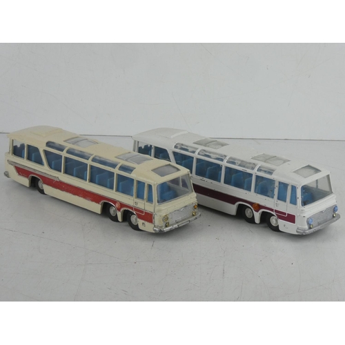 521 - Two vintage Dinky Supertoys - Vega Major Luxury Coaches.