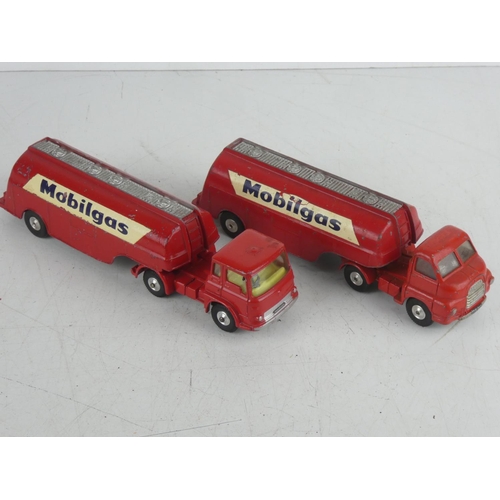 526 - Two Corgi Toys Bedford Tractor and tanker 'Mobilgas'.