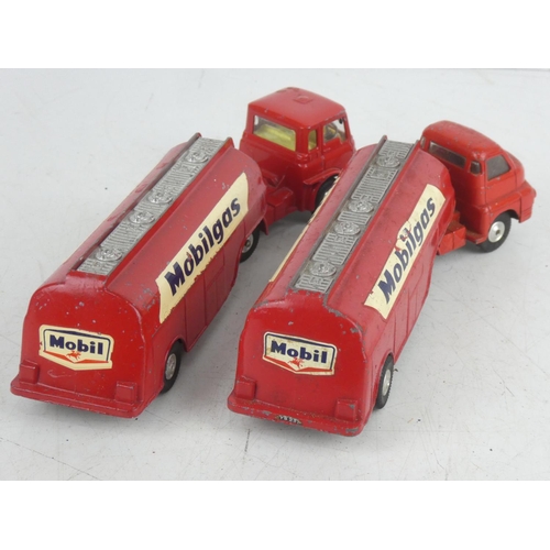 526 - Two Corgi Toys Bedford Tractor and tanker 'Mobilgas'.